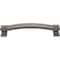 Jeffrey Alexander 128 mm Center-to-Center Brushed Pewter Square Delmar Cabinet Pull 585-128BNBDL - alternate 3